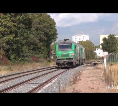 vidéo d'un X 2800 sur la rive droite du Rhône à Châteaubourg etc...