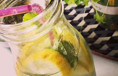 *Detox water* aux 2 citrons