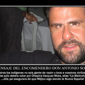 Lu sur le net : "Antonio Solà, promoteur de la guerre sale du PAN "(Parti de droite mexicain) - Le Monde du Sud// Elsie news
