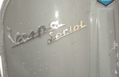 « un temps à ne pas mettre une Vespa dehors »