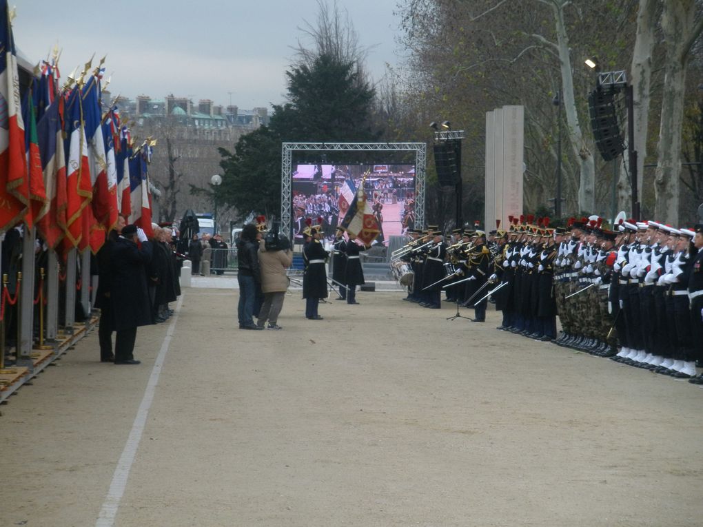 Cérémonies de commémoration du 5 décembre 2012 présidées à Paris par le ministre des anciens combattants Kader ARIF