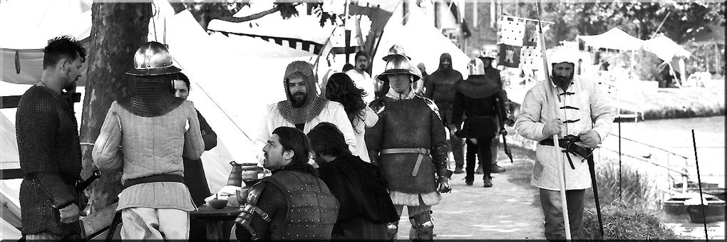 Médiévales de Guérande 2011 Les panoramiques noir et blanc Thierry Weber