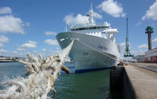 Visite du Costa Marina au Havre le 22/07/11.