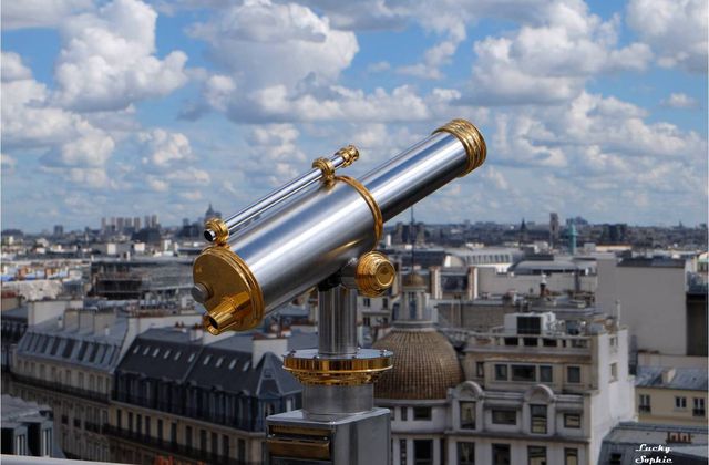 Paris vu d'en haut : la terrasse du Printemps