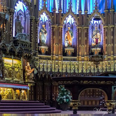 Montréal : Cathédrale Marie-Reine-du-Monde 1/2