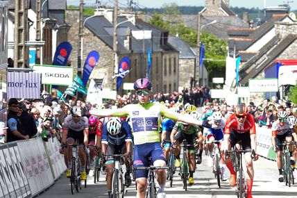 Le Tour de Bretagne arrivait à Guégon