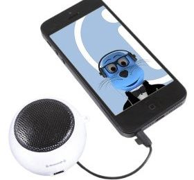 **iTALKonline GREEN Rechargeable 3.5mm Capsule Speaker for Gsmart G1342