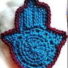Crochet Hamsa