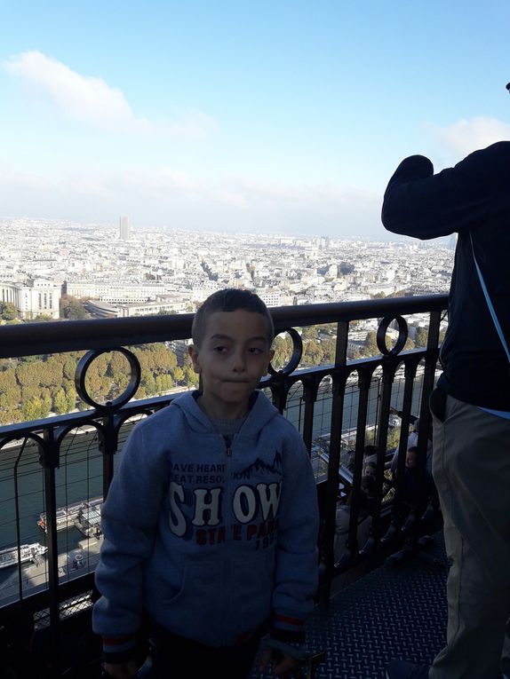 Le 23 octobre 2016 à la Tour Eiffel