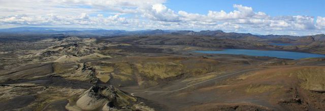 Islande - Zone volcanique sud-est : Lakagigar et Eldgja.