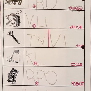 Les Essais D Ecriture De Mots Gs Lutins De Maternelle