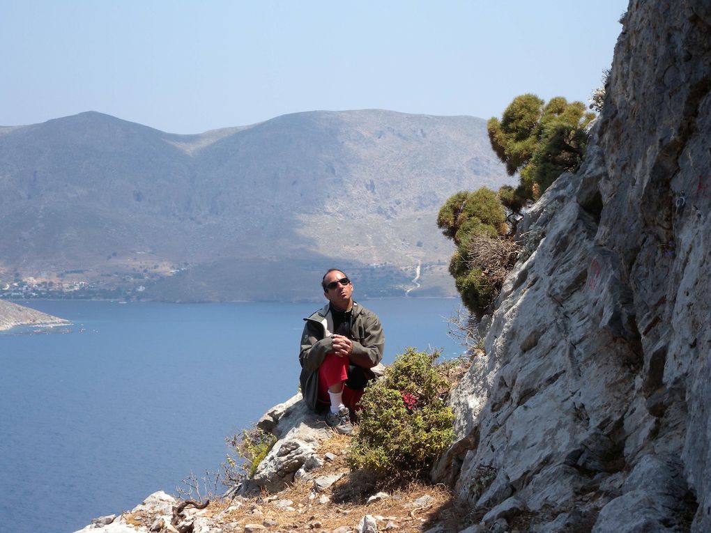 une semaine d'escalade à Kalymnos avec les guides de Chamonix.