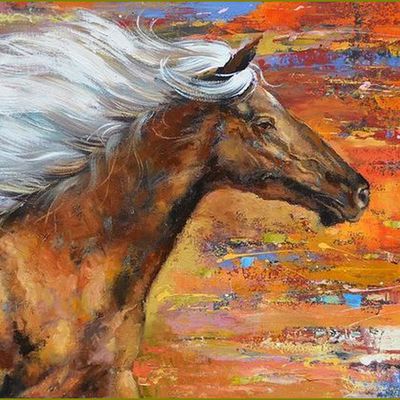 Les chevaux par les peintres - Dmitry Spiros