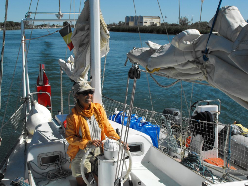 Départ le 31 août 2010 de l'Orb avec nos escorteurs!