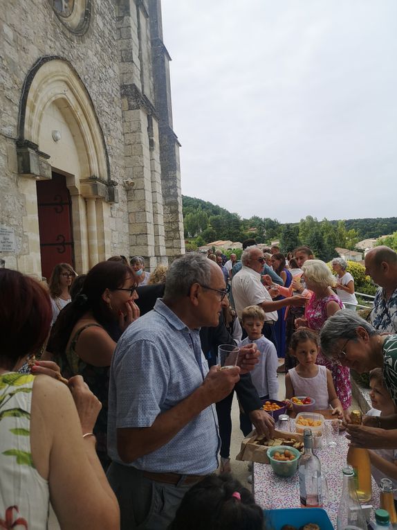 LES VERRES DE L'AMITIÉ LORS DES FÊTES PATRONALES EN JUILLET ET EN AOÛT 2023