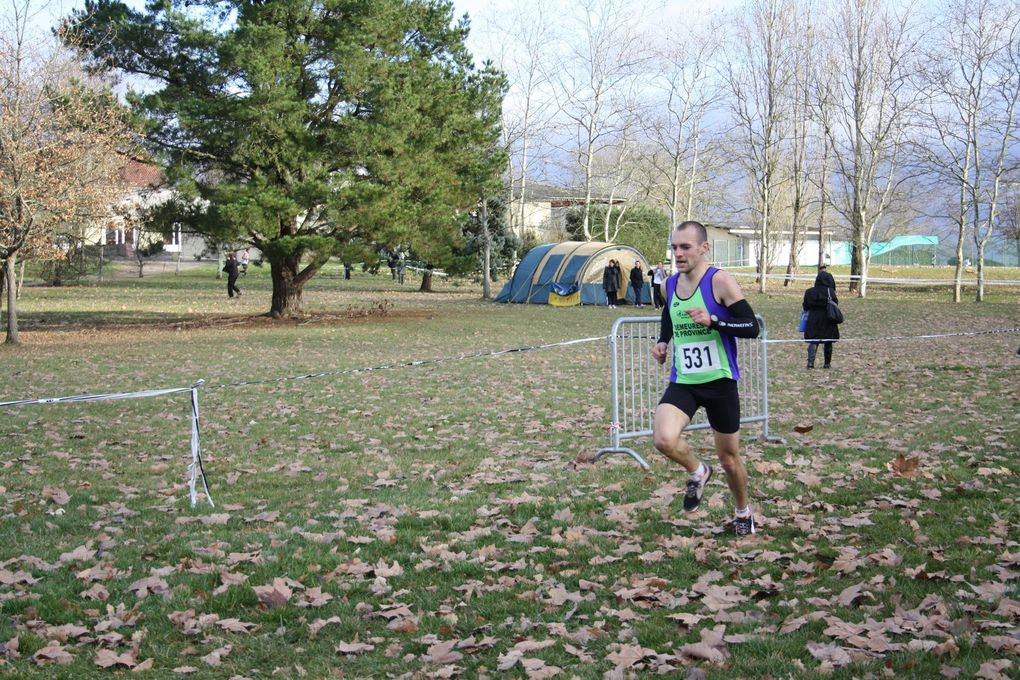 Cross championnat départementaux à Saint-Féréol le 9 janvier 2011