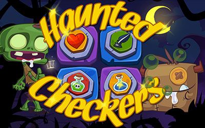Jeux video: Haunted Checkers jeu de dames gratuit et personnalisable !