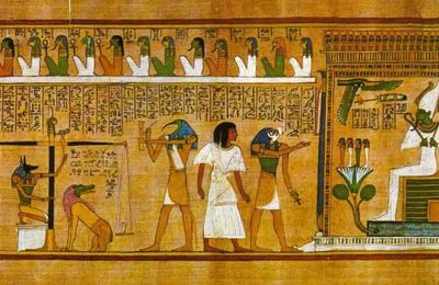 Perché, gli Egizi raffiguravano le persone di profilo.