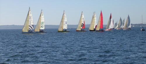 Petites voiles en rade de Brest...