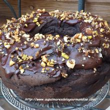 Three hole cake ,gateau au chocolat     IG BAS pour la Saint Valentin  *Fiberpasta*