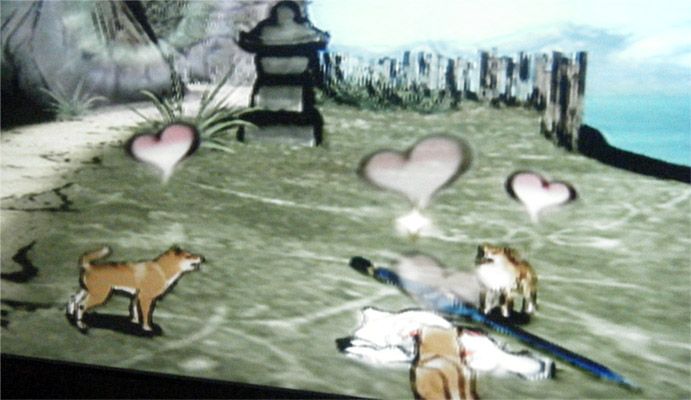 chiens japonais inu dans les jeux videos