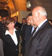 Album - Visite du Président Albanais, Mr Moisiu à l'UNESCO