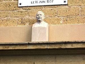 Maison natale de Gaston Doumergue à Aigues-Vive (Gard)