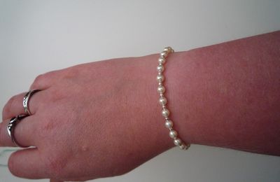 Bracelet Perles Nacrées