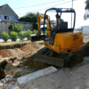 Raccordement Eau Electricité et PTT 21 Juin 2008