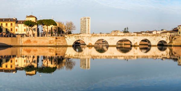 Rimini, côté pont romain.
