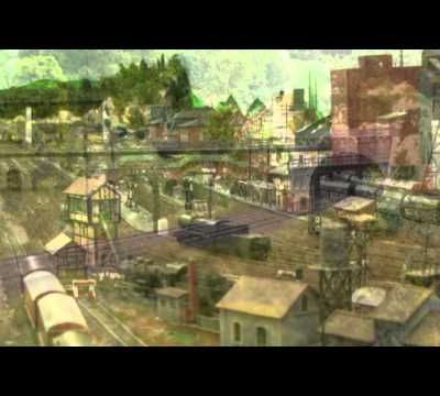 Train miniature HO Chalindrais ligne 2 (2ème réseau d'André Gay) vidéo 22