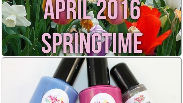 Native War Paints Monthly Box - April 2016 - Springtime