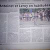 article dans le journal