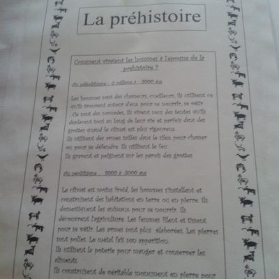 la préhistoire