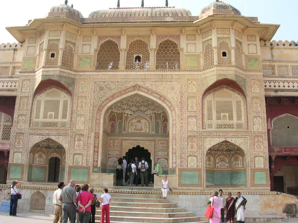 Jaipur la ville rose, et le fort d'Amber