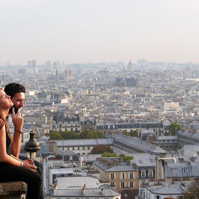 18 octobre. Au bord du ciel. Parvis du Sacré-Coeur.