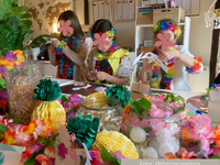 Anniversaires créatifs enfants/ados Théma Créations : thème exotique