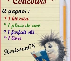 Plein de concours chez Herisson08 :)