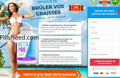 Keto Pro Avis: Coût et pilules, Examen, Acheter en France!