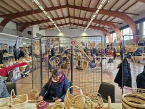 Le 1er salon de la Vannerie à l'espace Claude Michel 