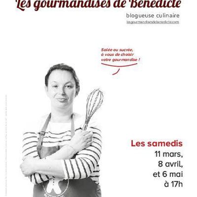 Retour sur l'atelier sans gluten et gourmand à la médiathèque de Lunel  le 8 avril 2017 .