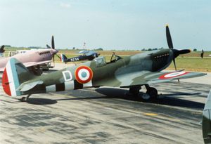 Les Spitfire survivants en France
