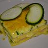 Lasagne au curry et courgettes