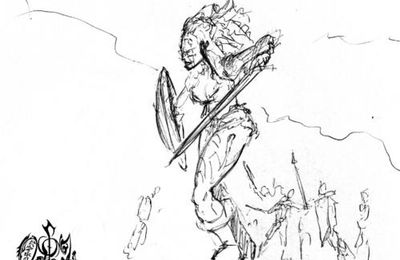 Sketch : Warrior in War