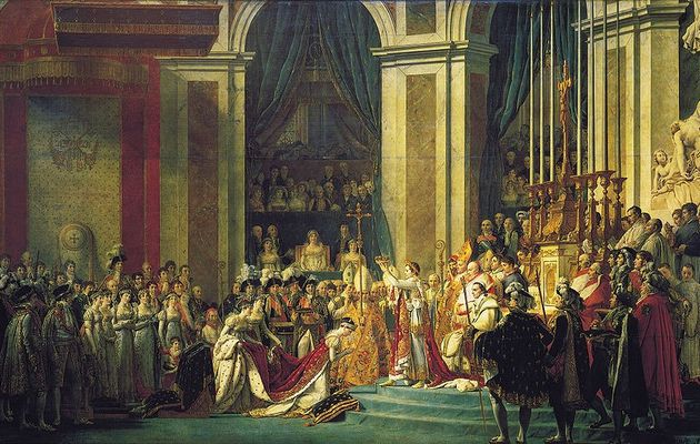 Histoire de l'art-le sacre de Napoléon