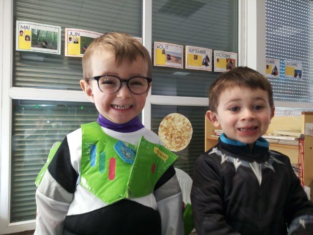 Carnaval à la maternelle...devinez qui je suis !