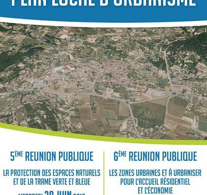 PLU Lorgues : la Protection des espaces naturels et la Trame verte et bleue seront à l'ordre du jour mercredi 29 juin, 18h, ciné de Lorgues.