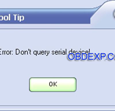 Launch Creader VI Avoid Error:" Don't Query Serial Device."
