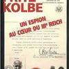 Fritz Kolbe un espion au coeur du IIIème Reich