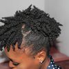 Natural hair style